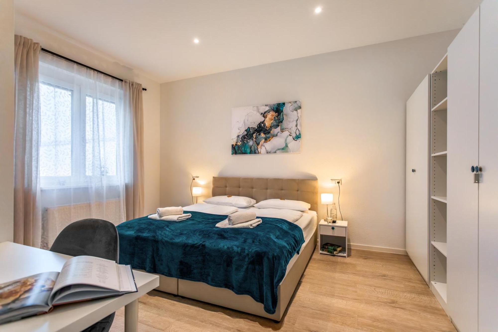 Rosenberg-Suites - Zentral, Stellplatz, Grosse Terasse, Business & Privat Heilbronn Exterior photo